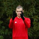 Bale, en el entrenamiento de Gales