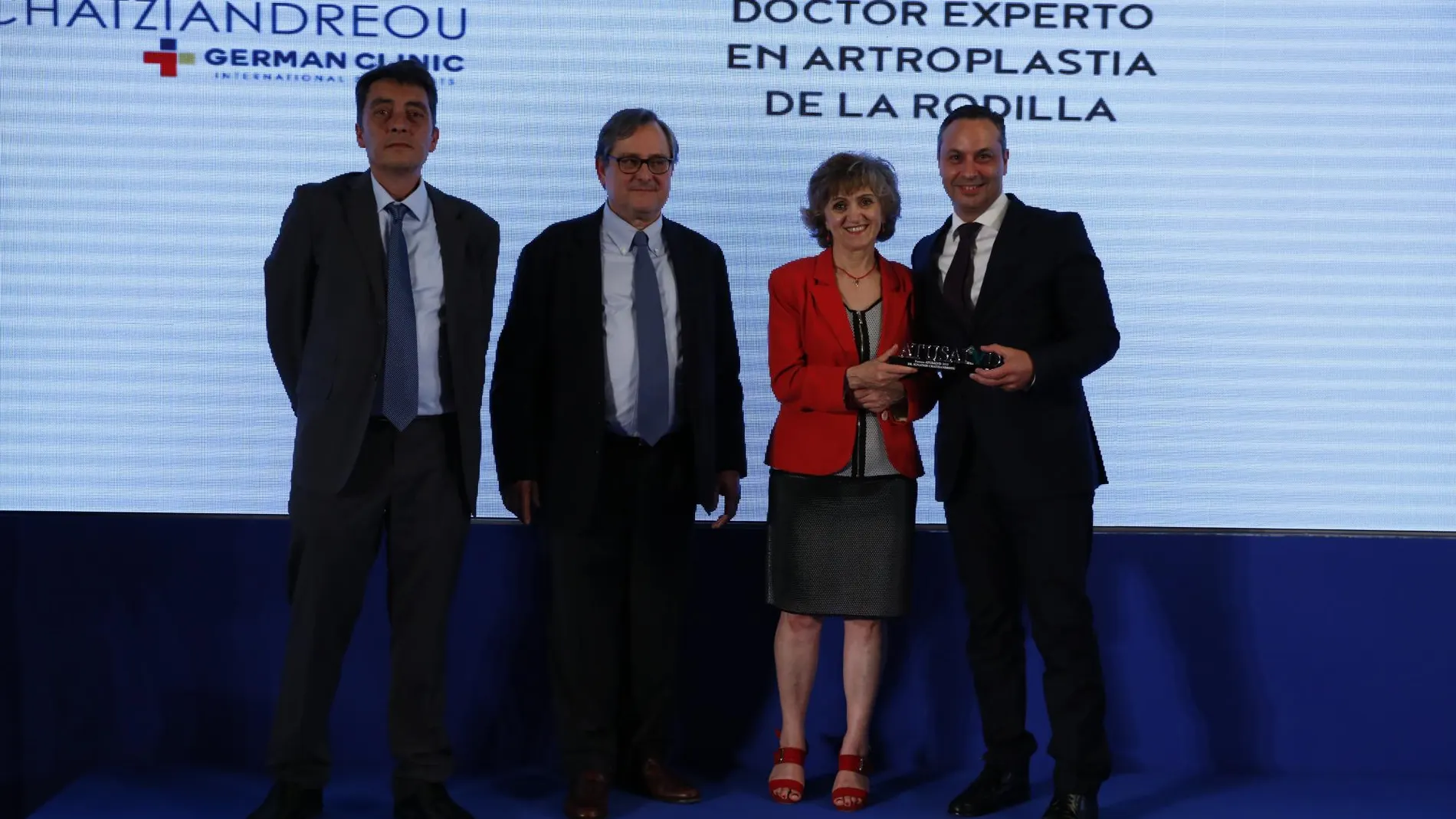 Sergio Alonso, Francisco Marhuenda, María Luisa Carcedo y Ignatios Chatziandreou