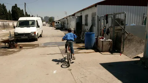 El asentamiento chabolista de "el Vacie" / Foto: Manuel Olmedo