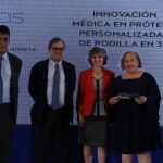 Sergio Alonso, Francisco Marhuenda, María Luisa Carcedo y María Victoria Martínez Galarreta