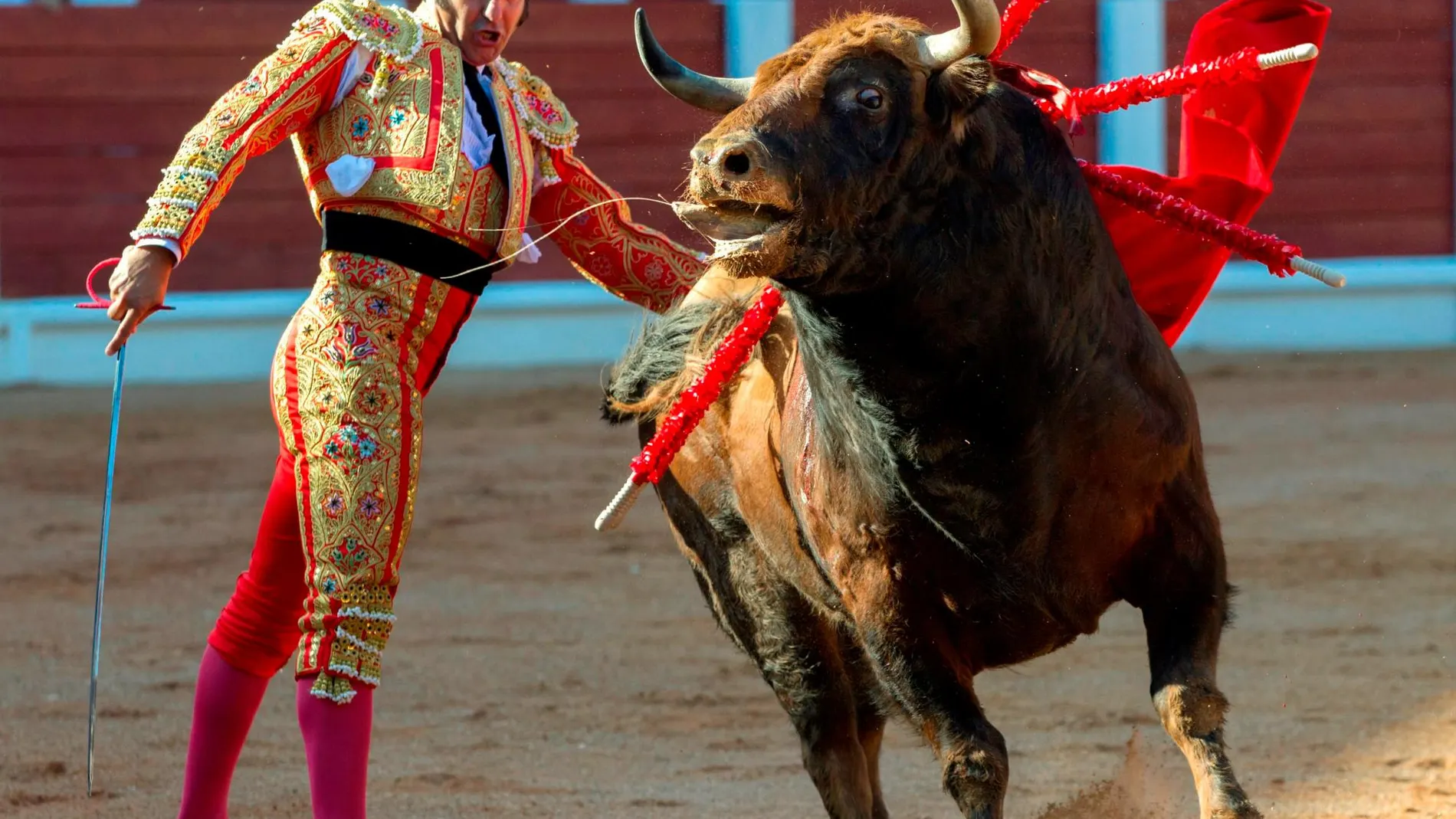 El diestro José Antonio “Morante de la Puebla” en el festejo taurino de la Feria de Begoña / Efe