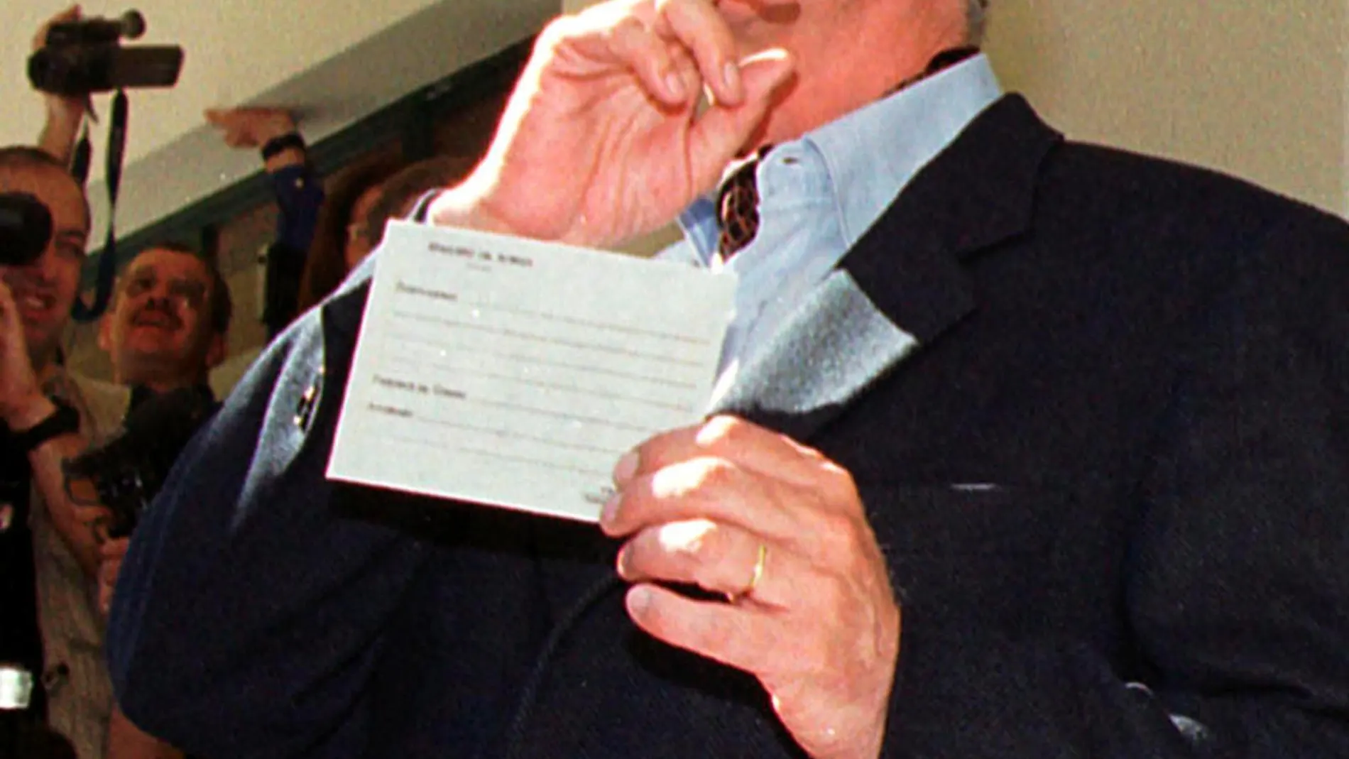 El expresidente argentino Fernando de la Rúa