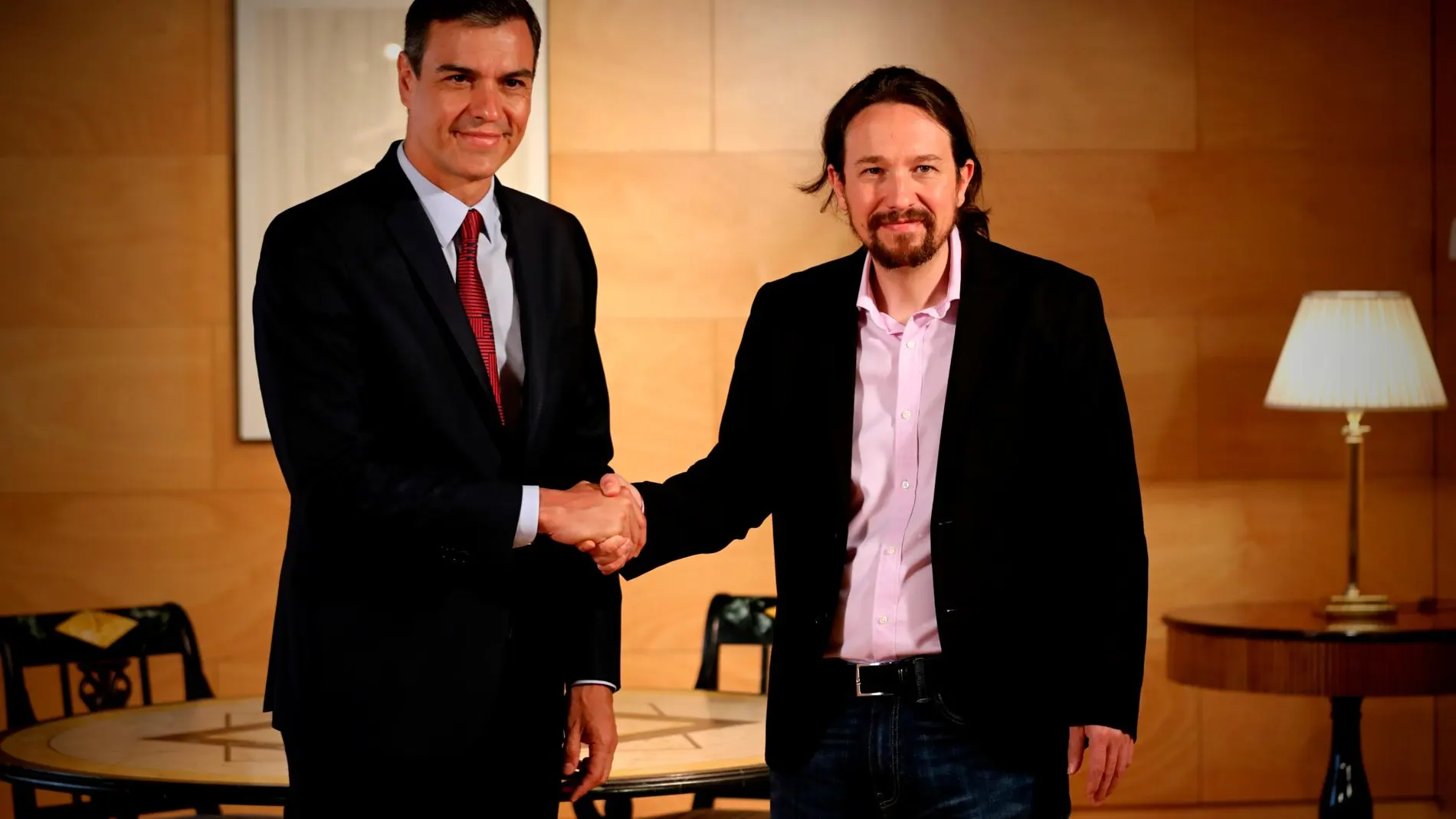 Reunión entre PSOE y Podemos del pasado día 9 de julio