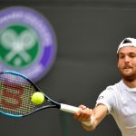 Joao Sousa, en Wimbledon