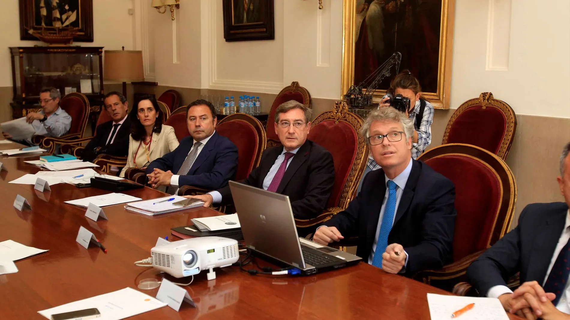 Rafael Carmona presidió el Consejo de Administración de la Autoridad Portuaria / Foto: Manuel Olmedo