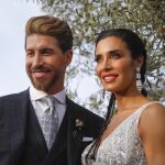 Sergio Ramos y Pilar Rubio, el día de su boda