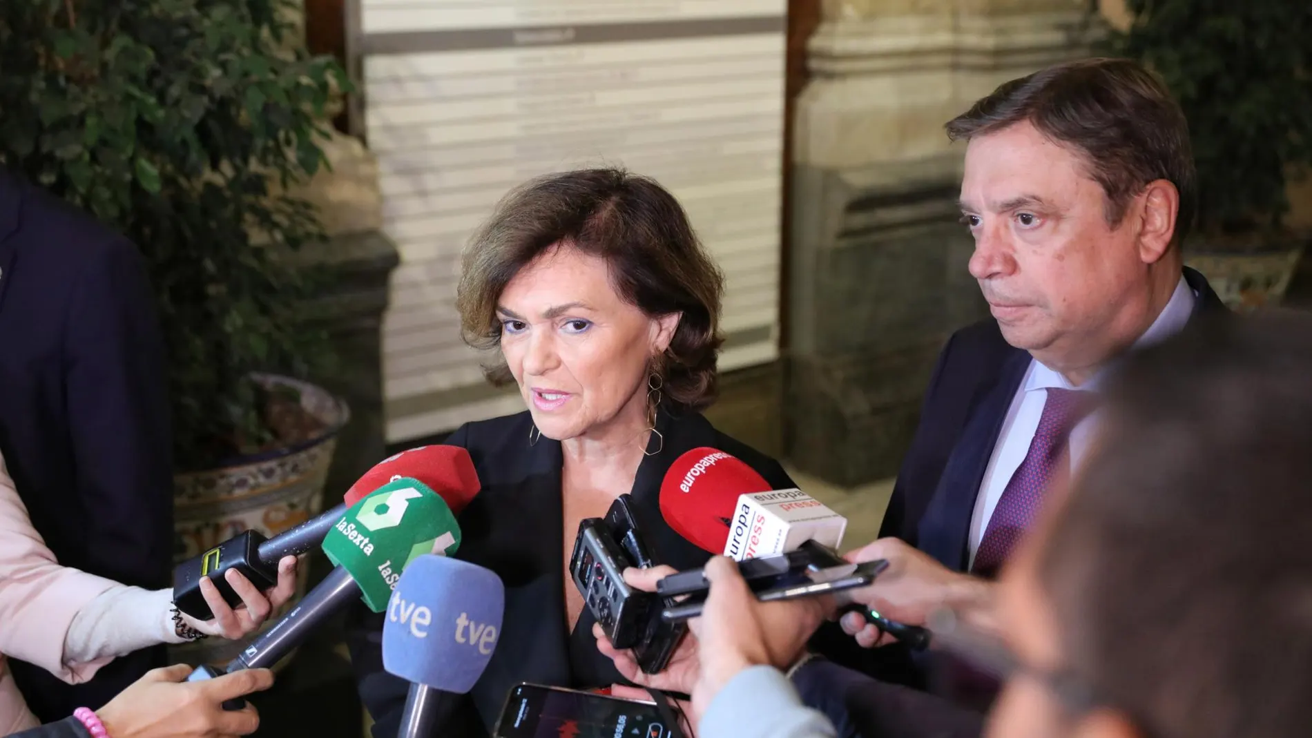 La vicepresidenta del Gobierno en funciones, Carmen Calvo / EP