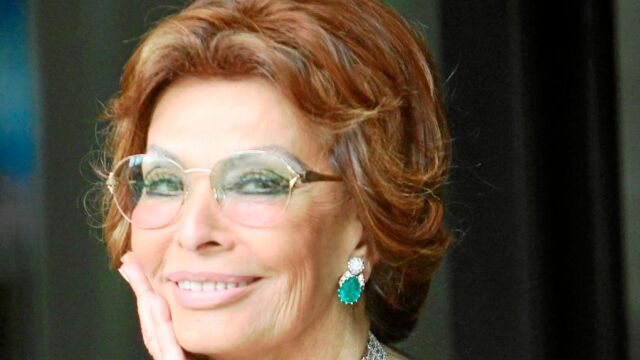 La actriz italiana Sophia Loren lleva una década sin actuar en la gran pantalla