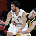 Facundo Campazzo durante un partido de Euroliga