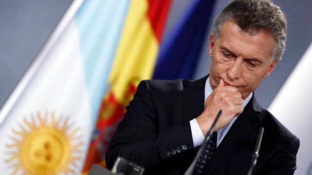 El expresidente argentino Mauricio Macri, en una imagen de archivo