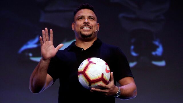 El ex futbolista Ronaldo Nazario, presidente y máximo accionista del Valladolid