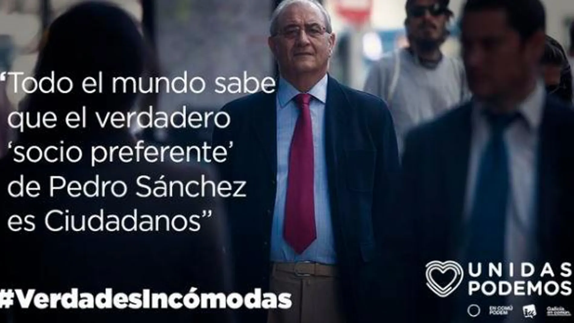 Uno de los mesajes colgados en Twitter con el hastag #Verdadesincómodas.