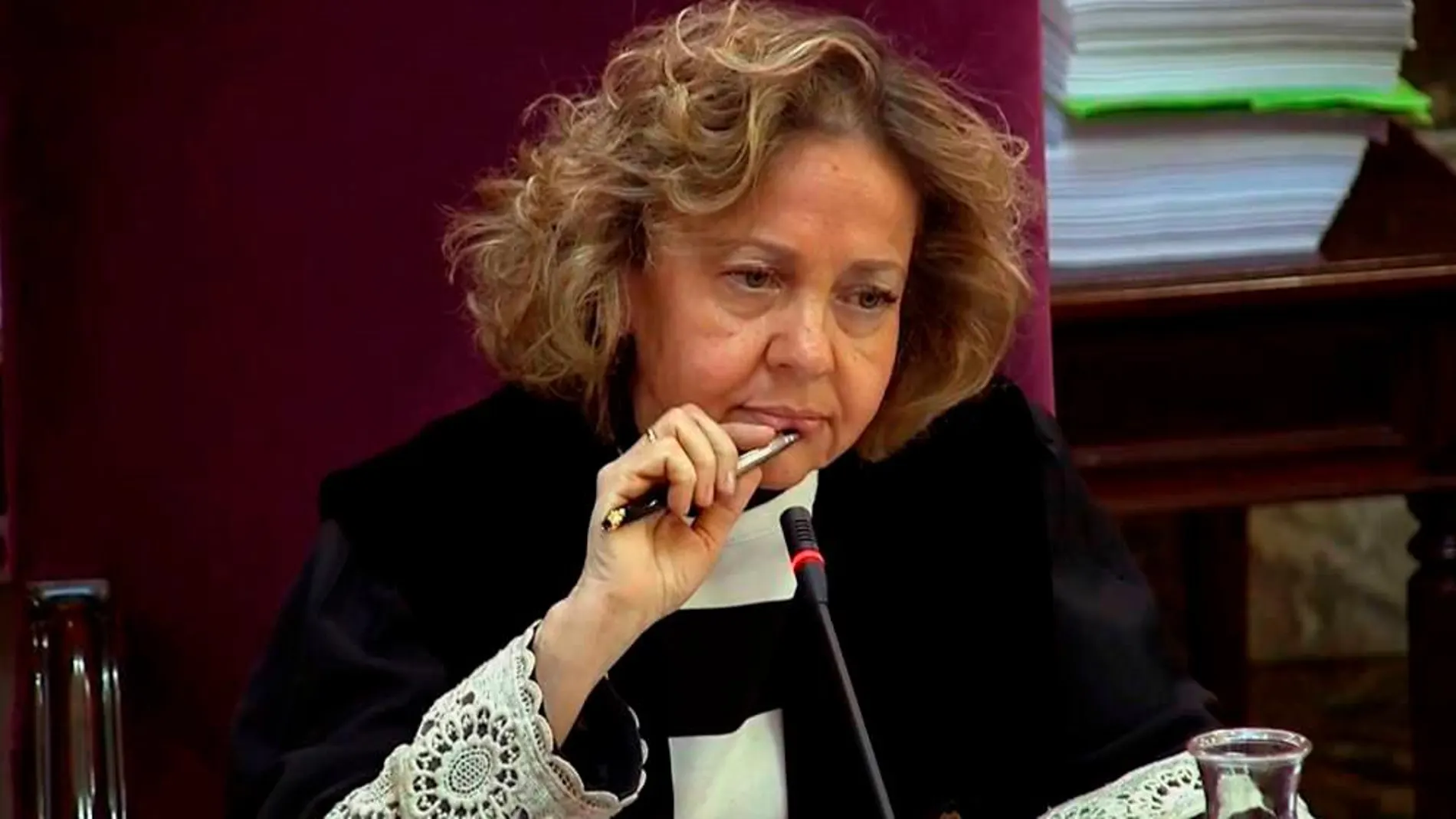 La fiscal Consuelo Madrigal, en el juicio del ‘procés’ / Efe