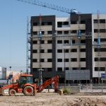Imagen de vivienda en construcción / Foto: Jesús G. Feria