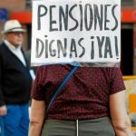 Manifestación de pensionistas
