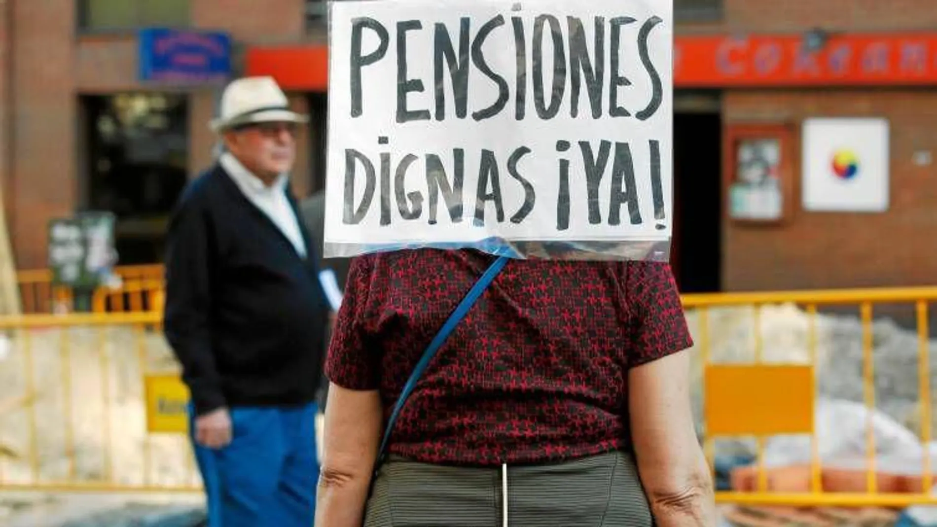 Manifestación de pensionistas