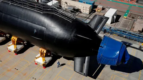 Francia presenta un nuevo tipo de submarino nuclear