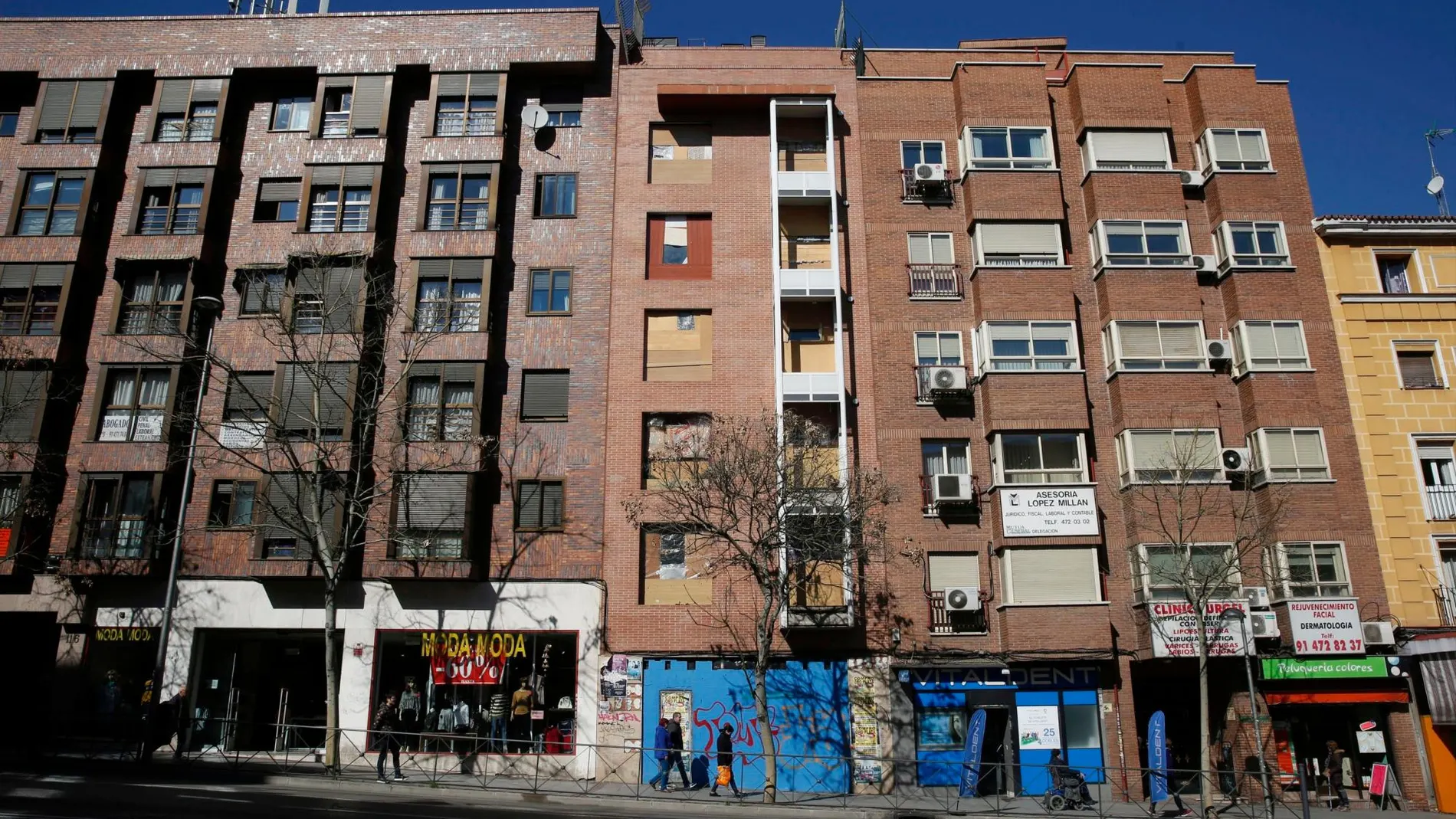 Edificio en Madrid en el distrito de Carabanchel