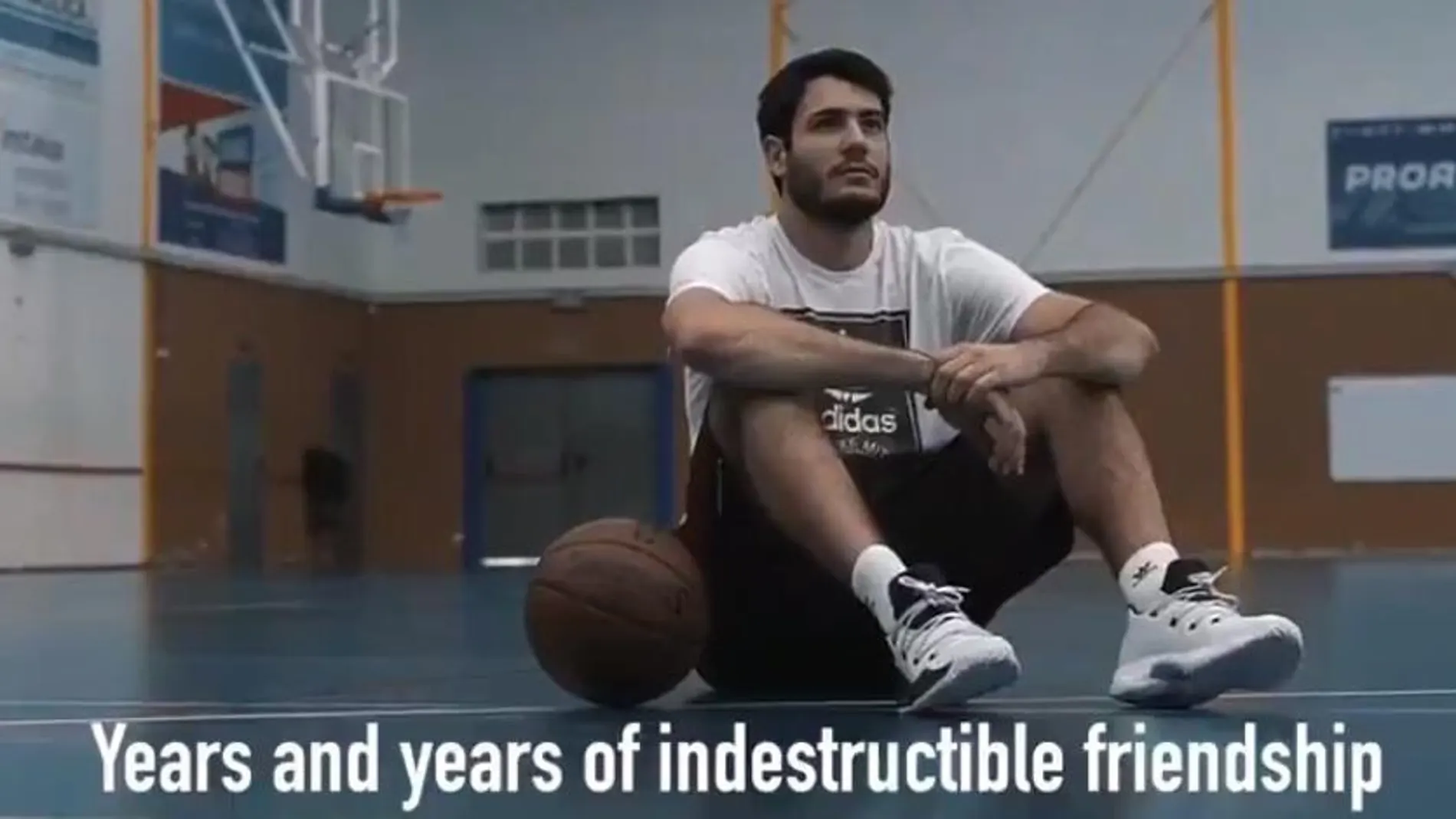 Álex Abrines, en su vídeo