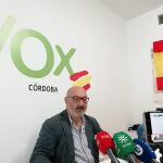 Alejandro Hernández durante la rueda de prensa de hoy en Córdoba / EP