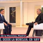 Entrevista de Antonio Ferreras a Pedro Sánchez en el Palacio de la Moncloa