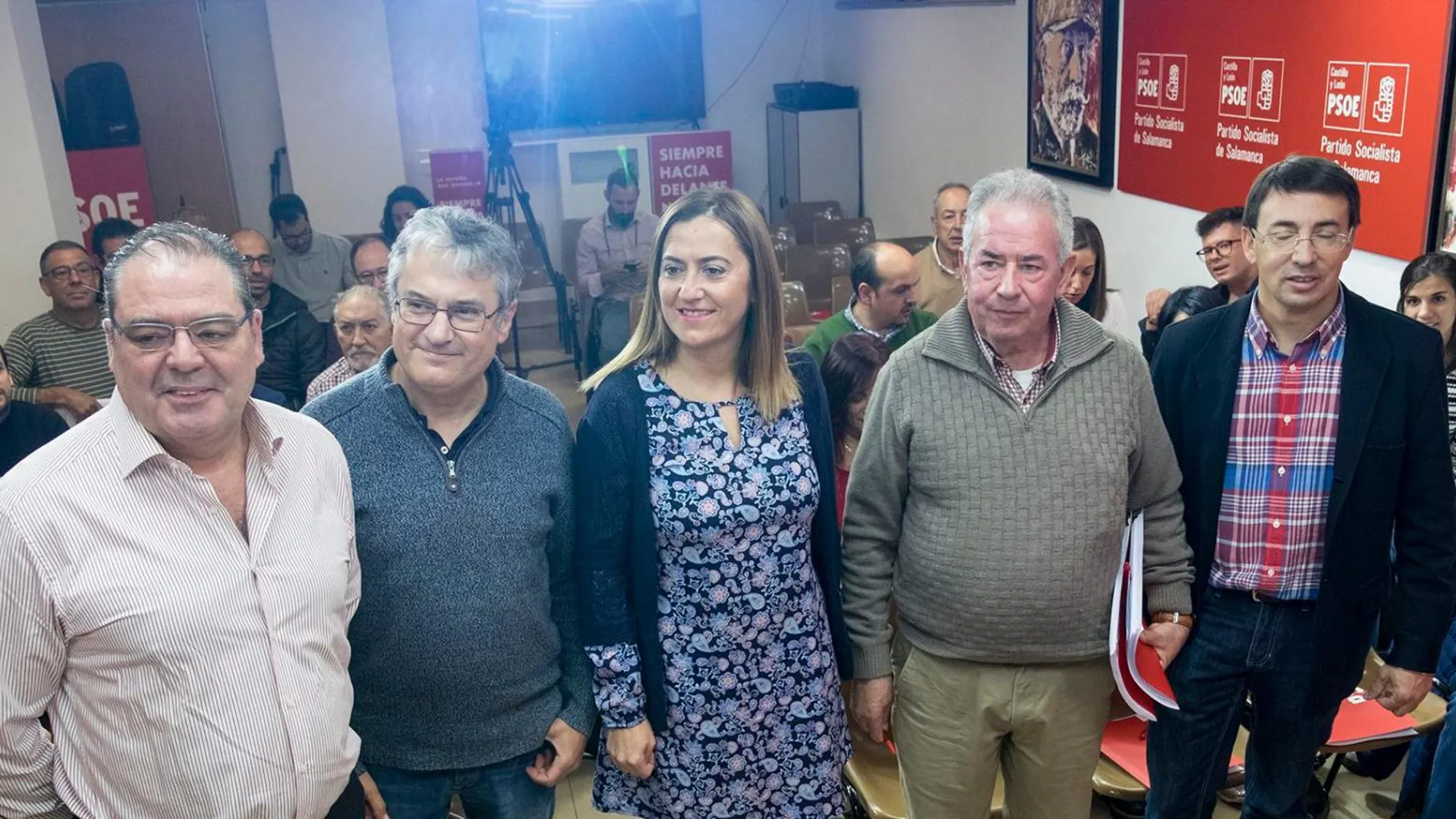 Barcones y Fernando Pablos, en la Jornada celebrada en Salamanca