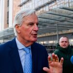 Michel Barnier, negociador jefe de la UE para el Brexit, a las puertas del Consejo Europeo en Bruselas/Reuters