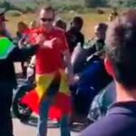 Los conductores se enfrentan con los CDR en las carreteras cortadas