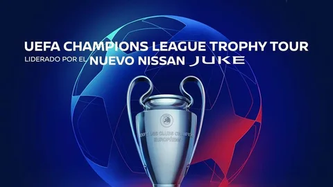 La gira del trofeo de la UEFA Champions League llega a Nissan Almenar