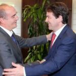 El presidente Alfonso Fernández Mañueco se reúne con Agustín Sánchez, Mario Amilivia y Tomás Quintana