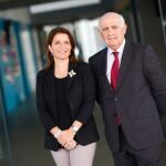 Hortensia Roig y Antonio Noblejas