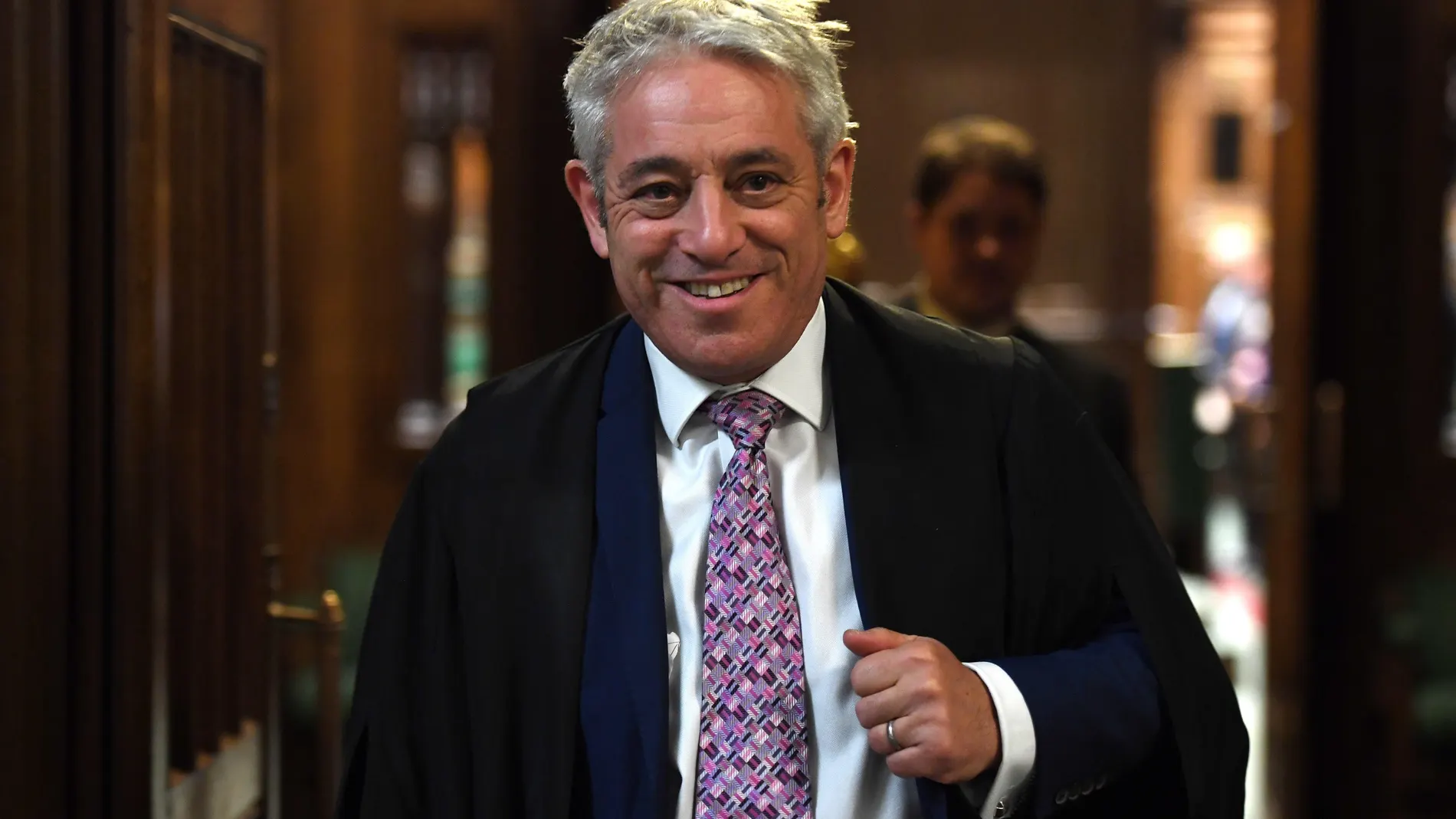 Speaker of the House of Commons John Bercow's final day at work