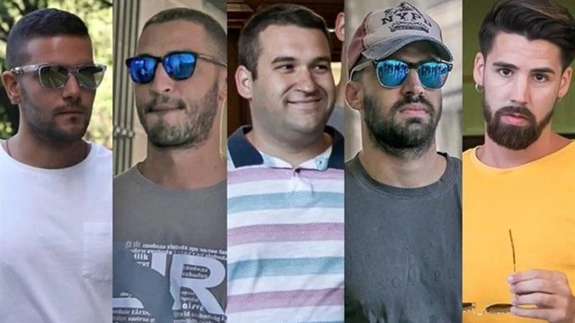 Los cinco miembros de "La Manada"condenados / EP