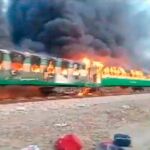La explosión fue provocada por una bombona de gas que unos pasajeros usaban para preparar el desayuno en un tren en el sur de Pakistán