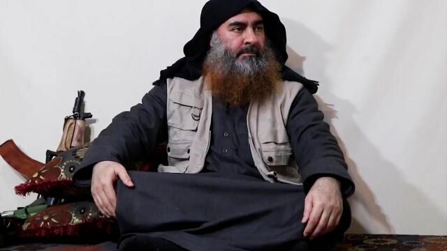 El fallecido líder yihadista Abu bakr al Bagdadi/ Europa Press