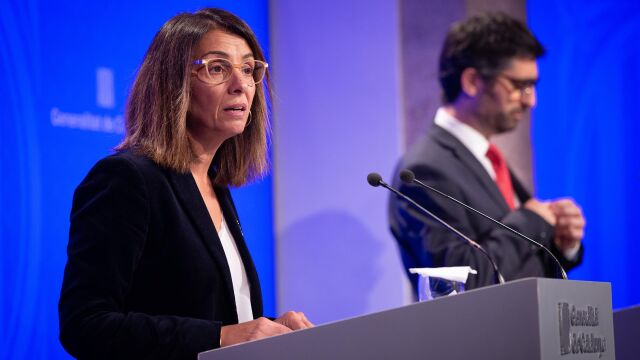 La portavoz del Govern, Meritxell Budó