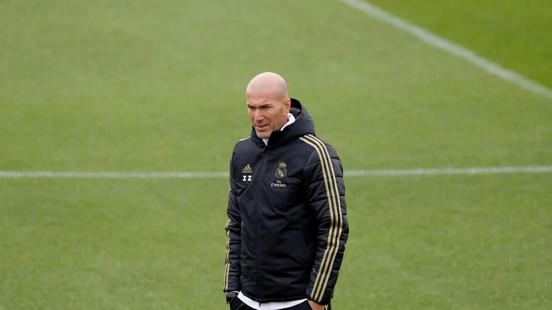 Zidane, en Valdebebas