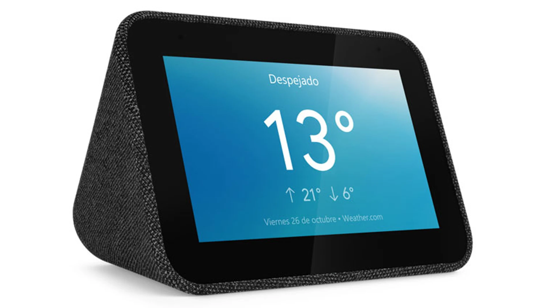 El despertador inteligente de Lenovo tiene una pantalla táctil de 4" y añade muchas funciones a través del Asistente de Google.