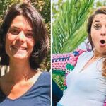 La diputada en la Asamblea de Madrid, Isa Serra (29), A su derecha, la diputada nacional, Noelia Vera (34)