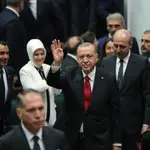 Recep Tayyip Erdogan ha realizado hoy el anuncio de la captura de la mujer del líder yihadista