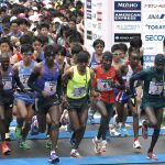 Inicio del maratón de Tokio del año 2015