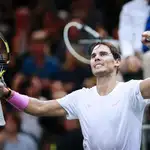  Rafa Nadal derrota a Tsonga en París y la final con Djokovic está un poco más cerca