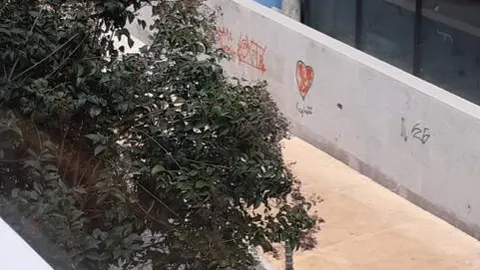 Imagen del local supuestamente okupado
