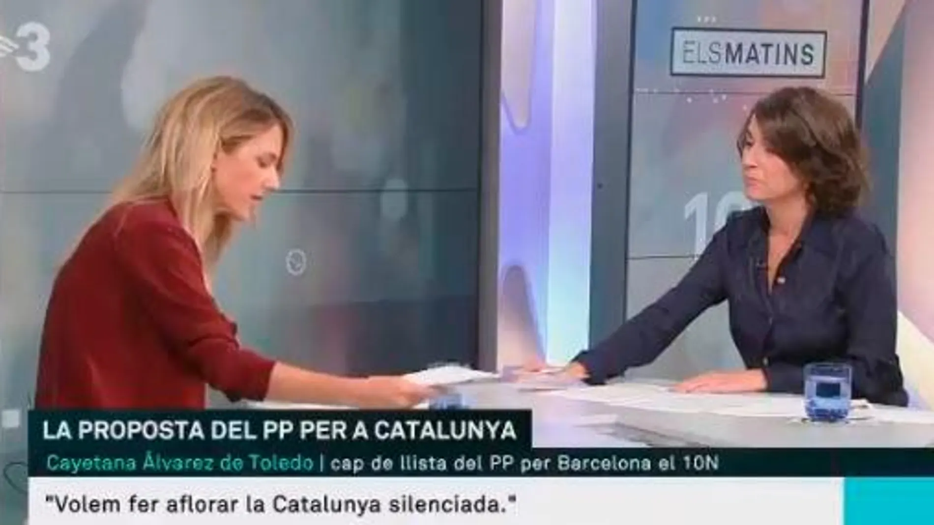 Cayetana Álvarez de Toledo: “En TV3 se ha llamado putos perros de mierda a los Mossos con el dinero de todos los catalanes”