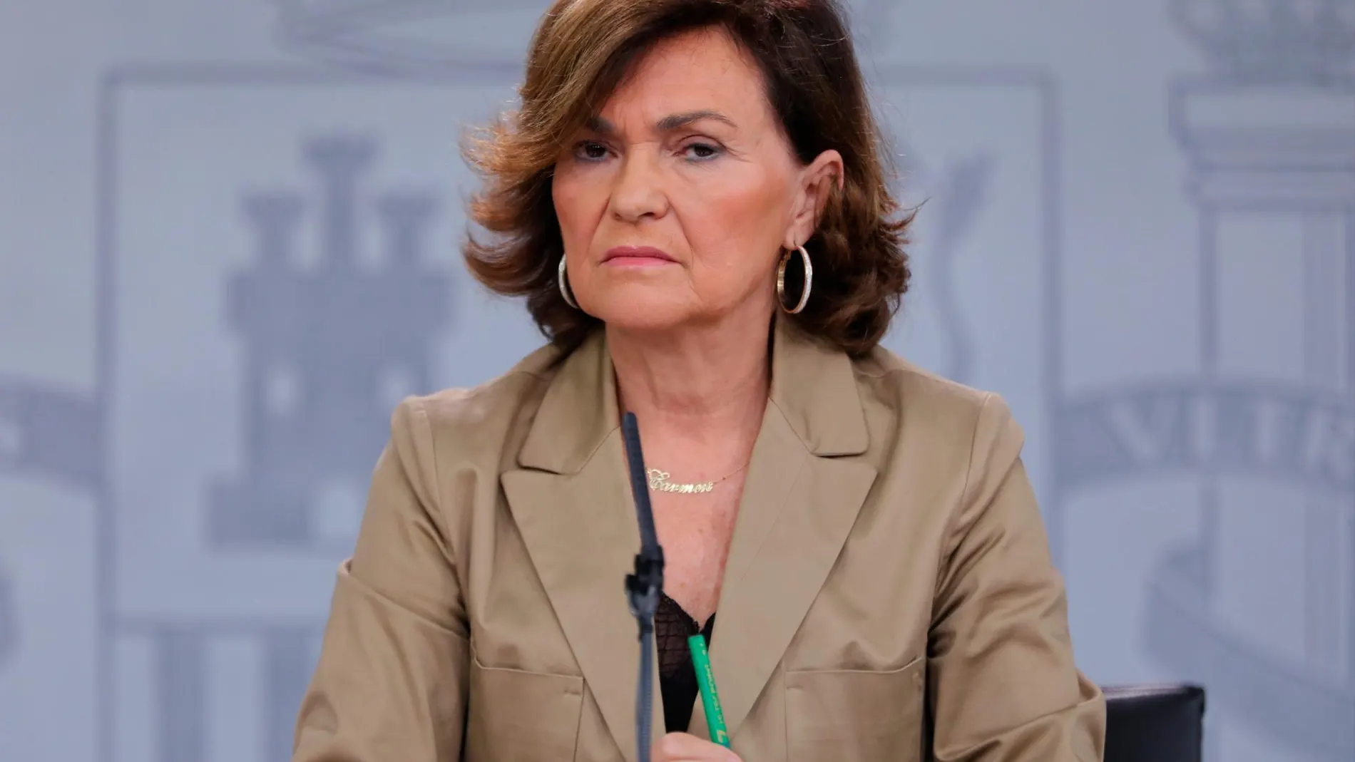 Vicepresidenta del Gobierno, Carmen Calvo