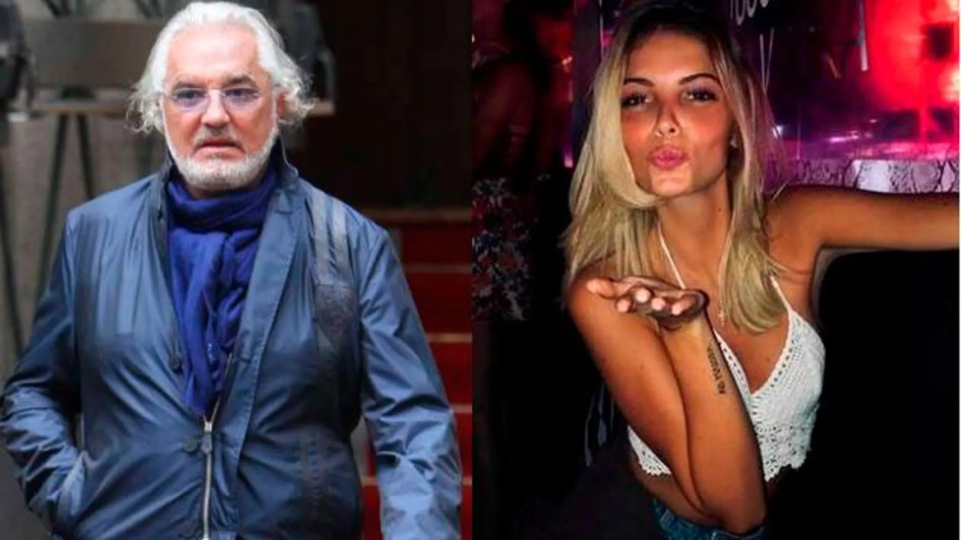 Flavio Briatore y Benedetta Bosi