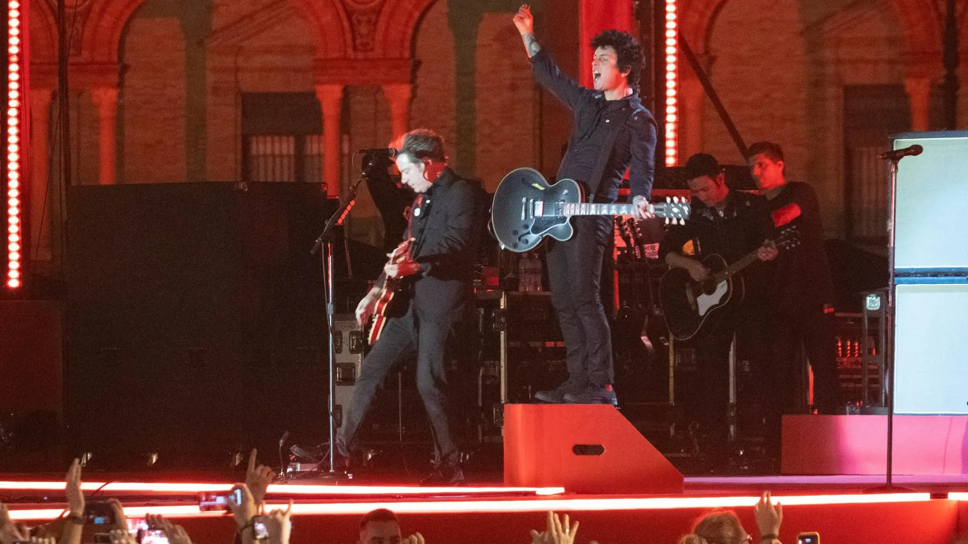 Green Day no defraudó en Sevilla / Foto: Efe
