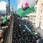 Un viernes más, los argelinos salieron ayer a las calles de la capital, Argel, para protestar contra el régimen