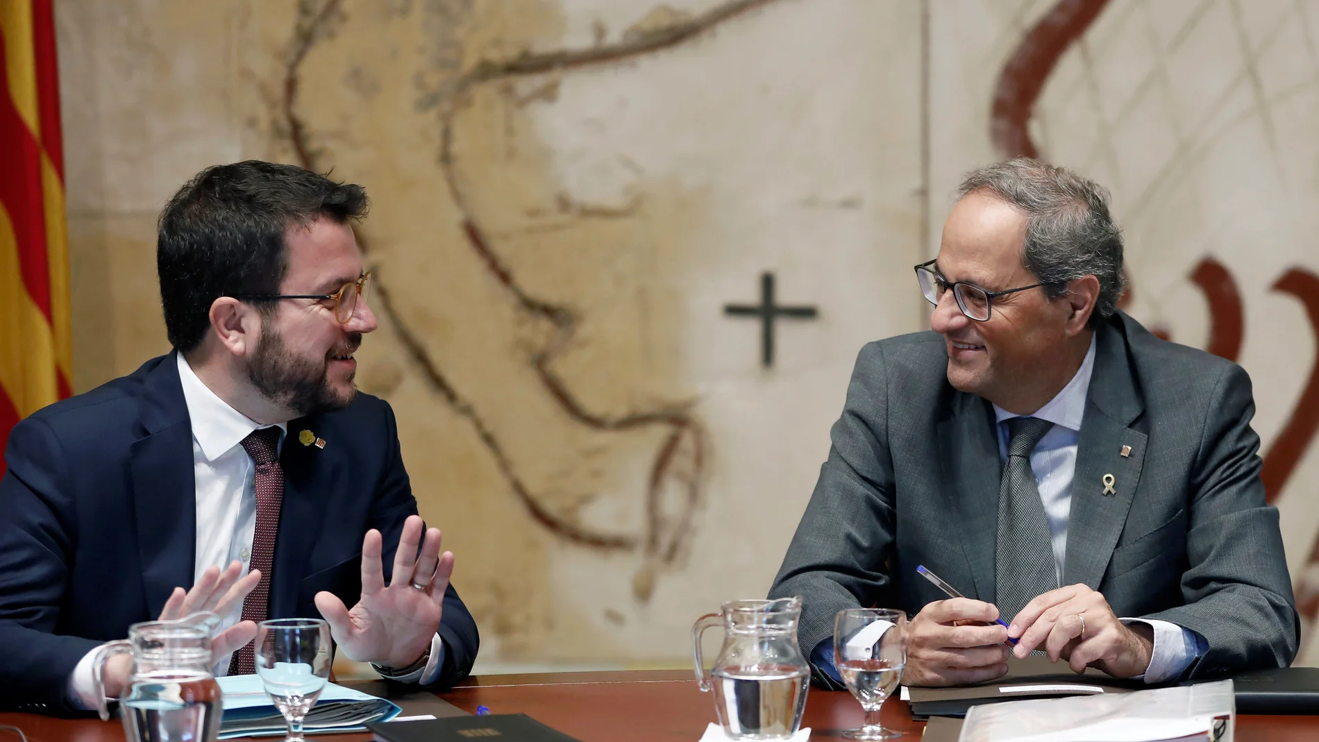 Reunión semanal del gobierno catalán