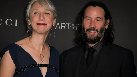 Alexandra Grant y Keanu Reeves / EFE